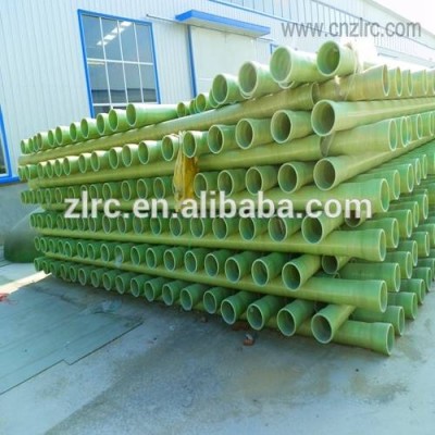 Fiber reinforced epoxy gre fre pipe waste water transmission tube